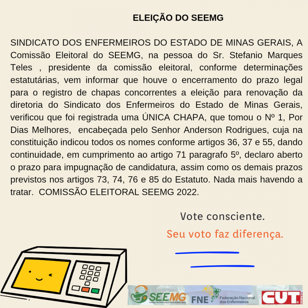 Eleição SEEMG