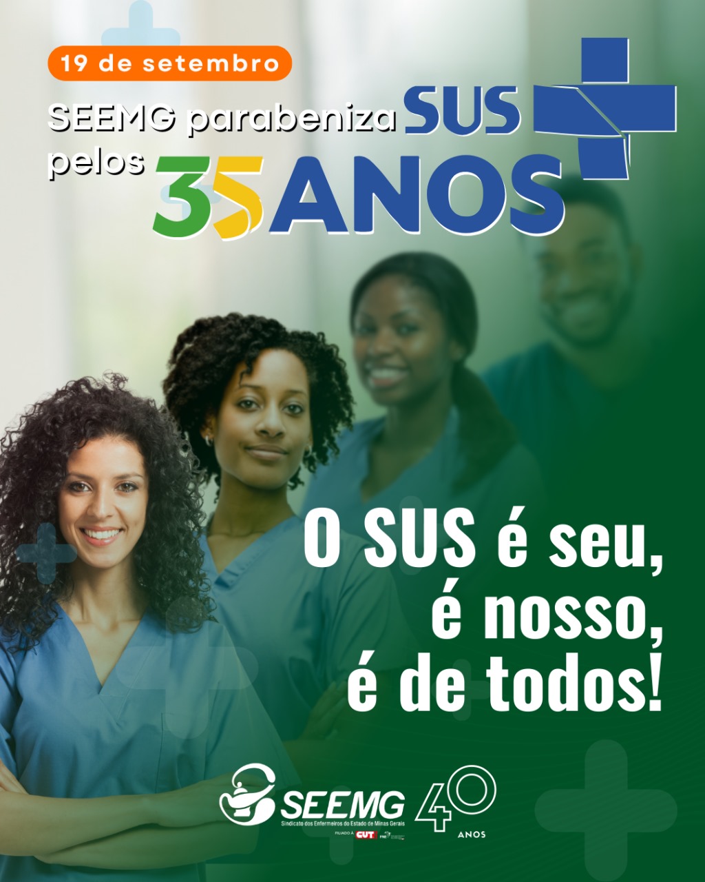 Aniversário do SUS – Uma conquista de todos os brasileiros