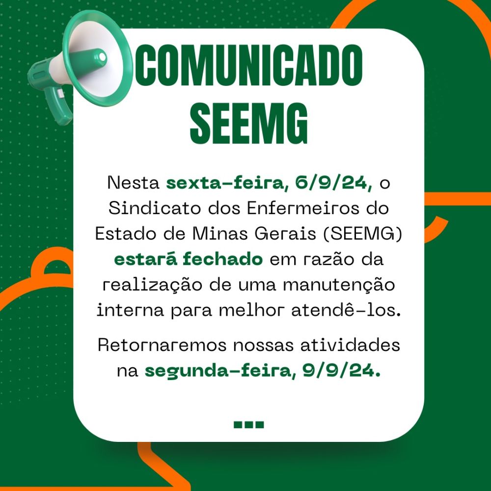 Comunicado SEEMG