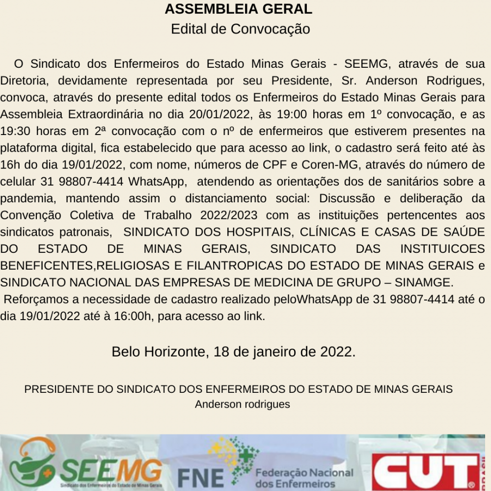 ASSEMBLEIA GERAL