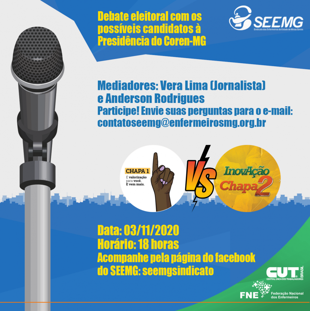 Debate Eleitoral com os Possíveis Candidatos à Presidência do Coren-MG