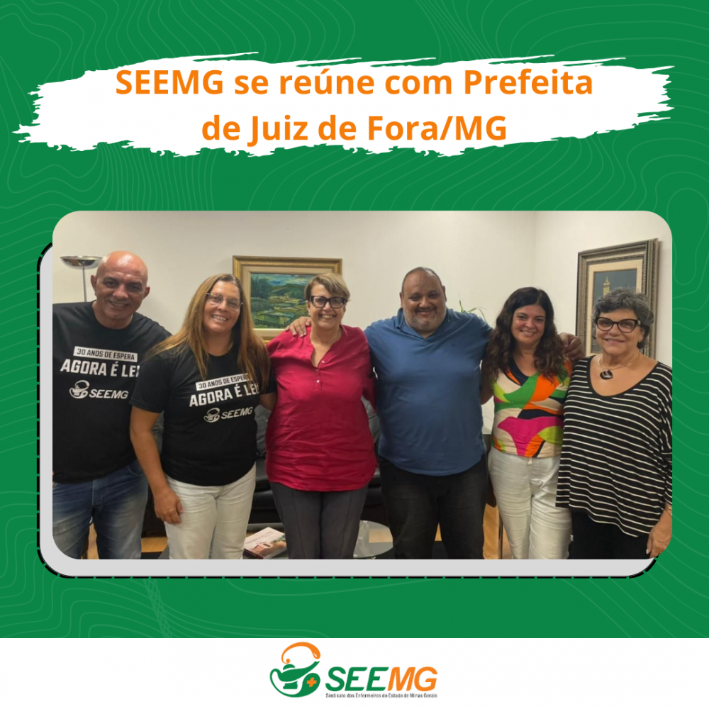 SEEMG se reúne com Prefeita de Juiz de Fora/MG