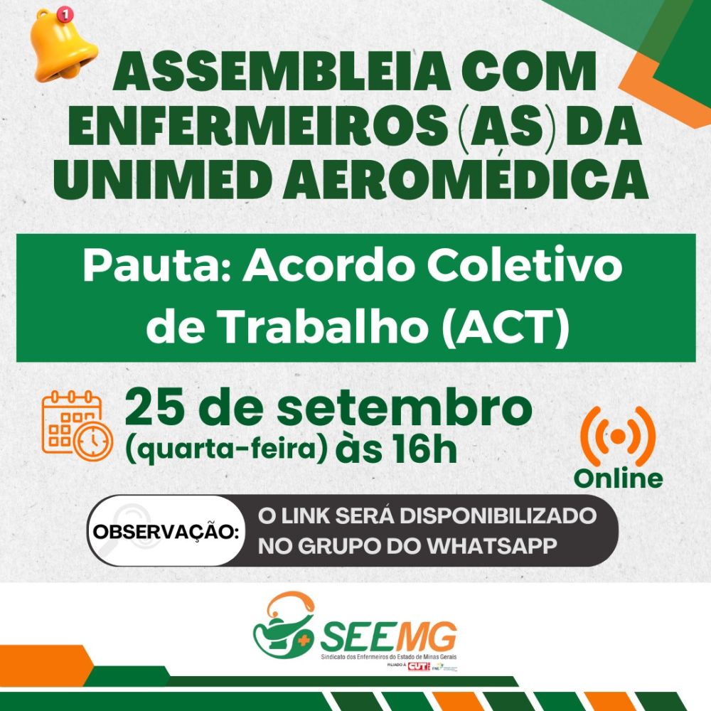 Convocação Unimed Aeromédica