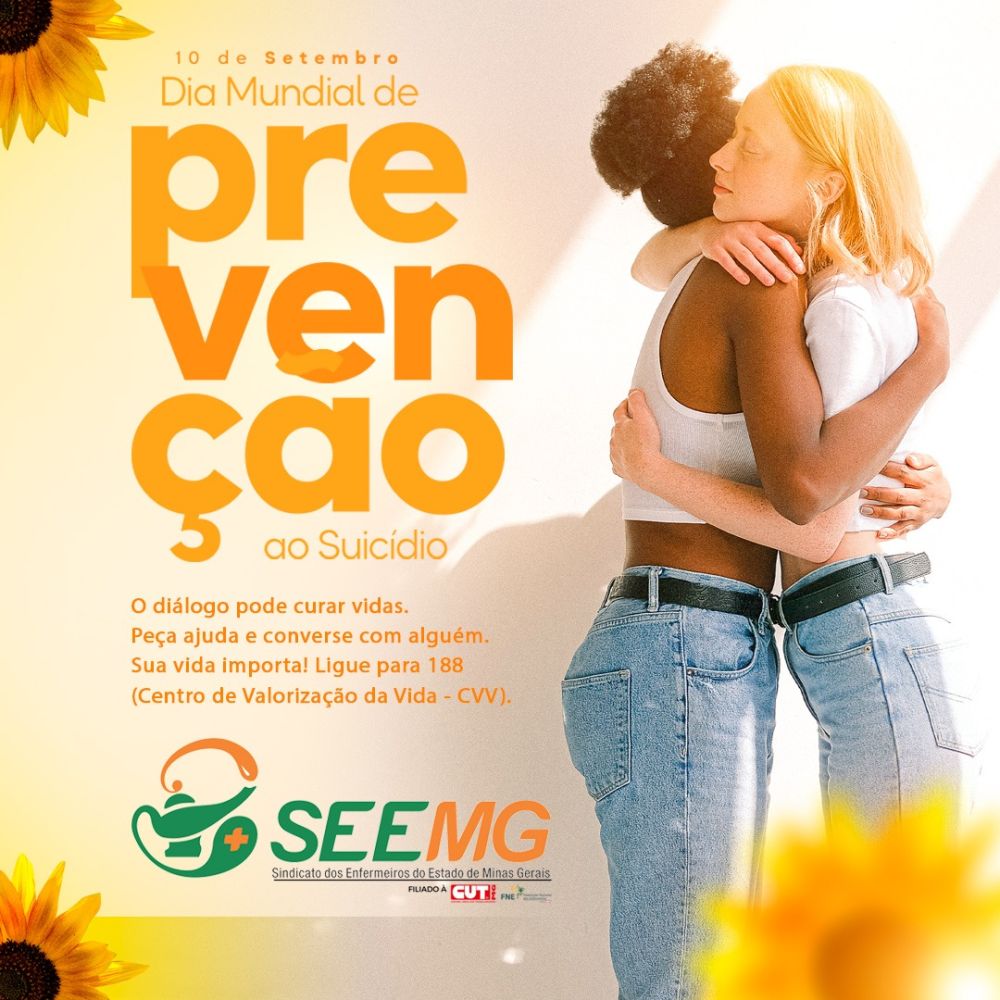 10/ 9 - Dia Mundial de Prevenção ao Suicídio