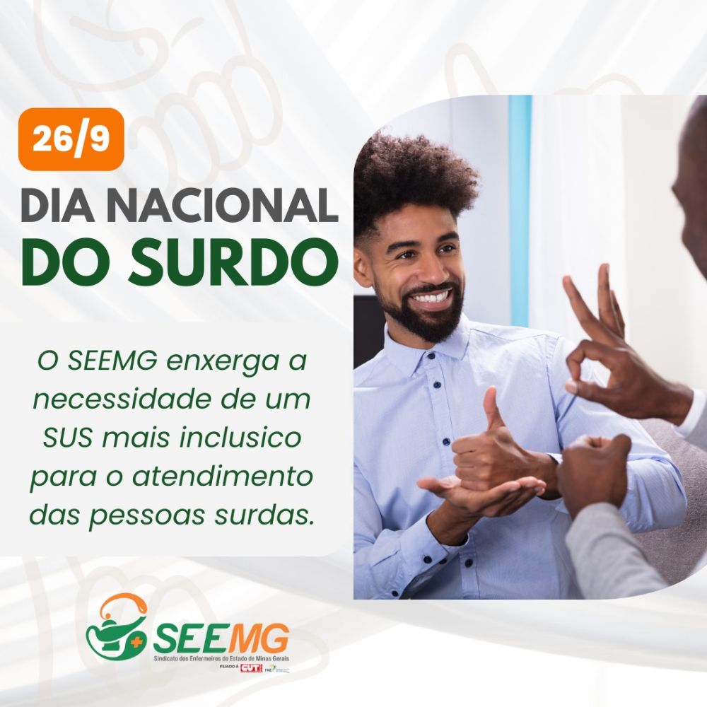 26 de setembro -  Dia Nacional dos Surdos