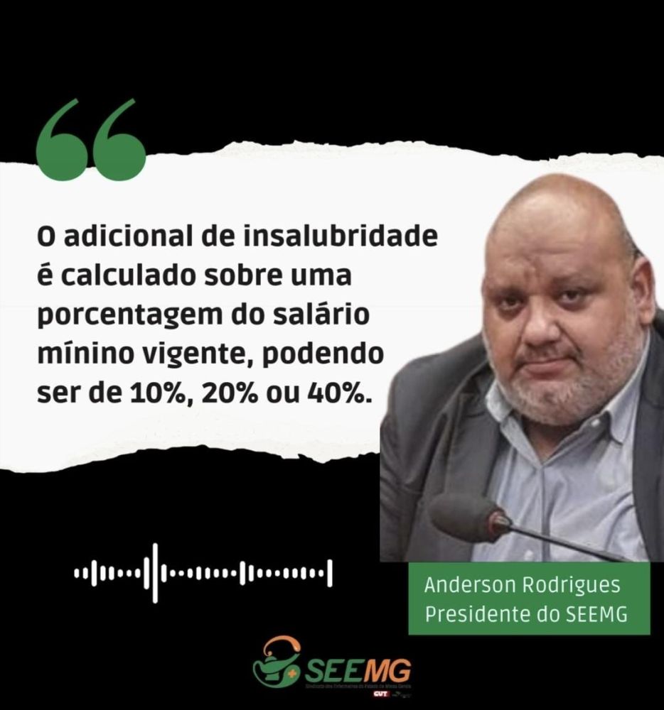 SEEMG esclarece dúvidas da categoria sobre adicional de insalubridade