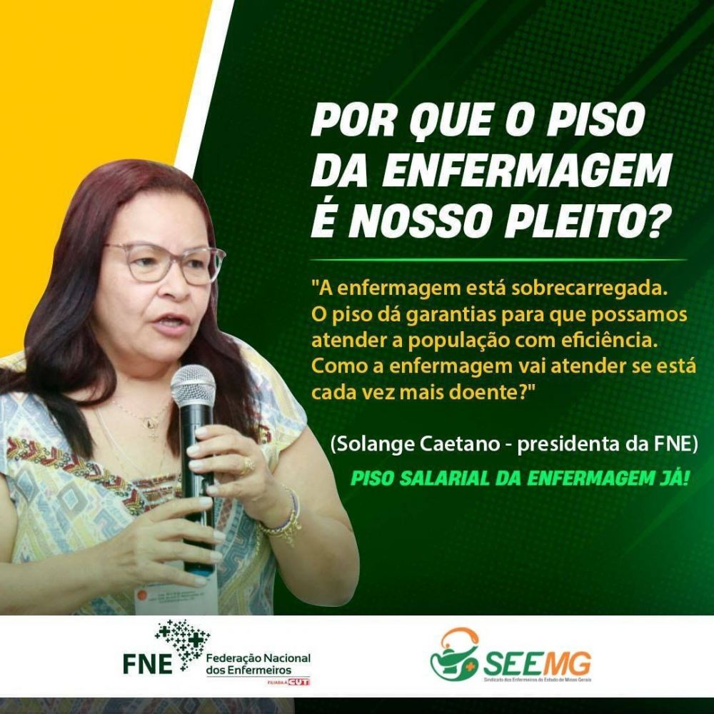 Por que o Piso da Enfermagem é nosso pleito