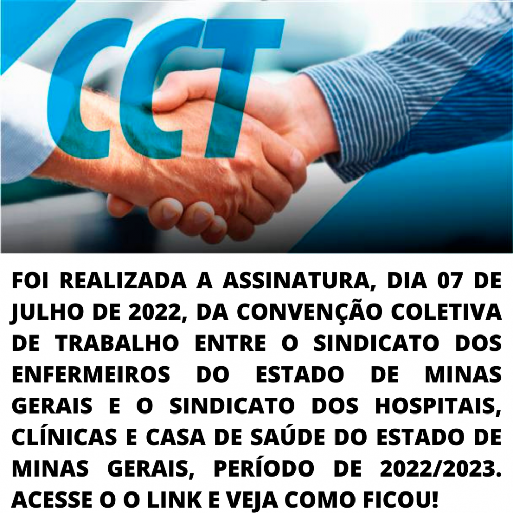 CELEBRADO A CONVENÇÃO COLETIVA 2022/2023