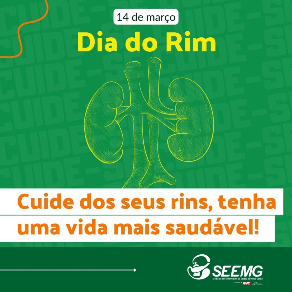 14/3 - Dia Mundial do Rim