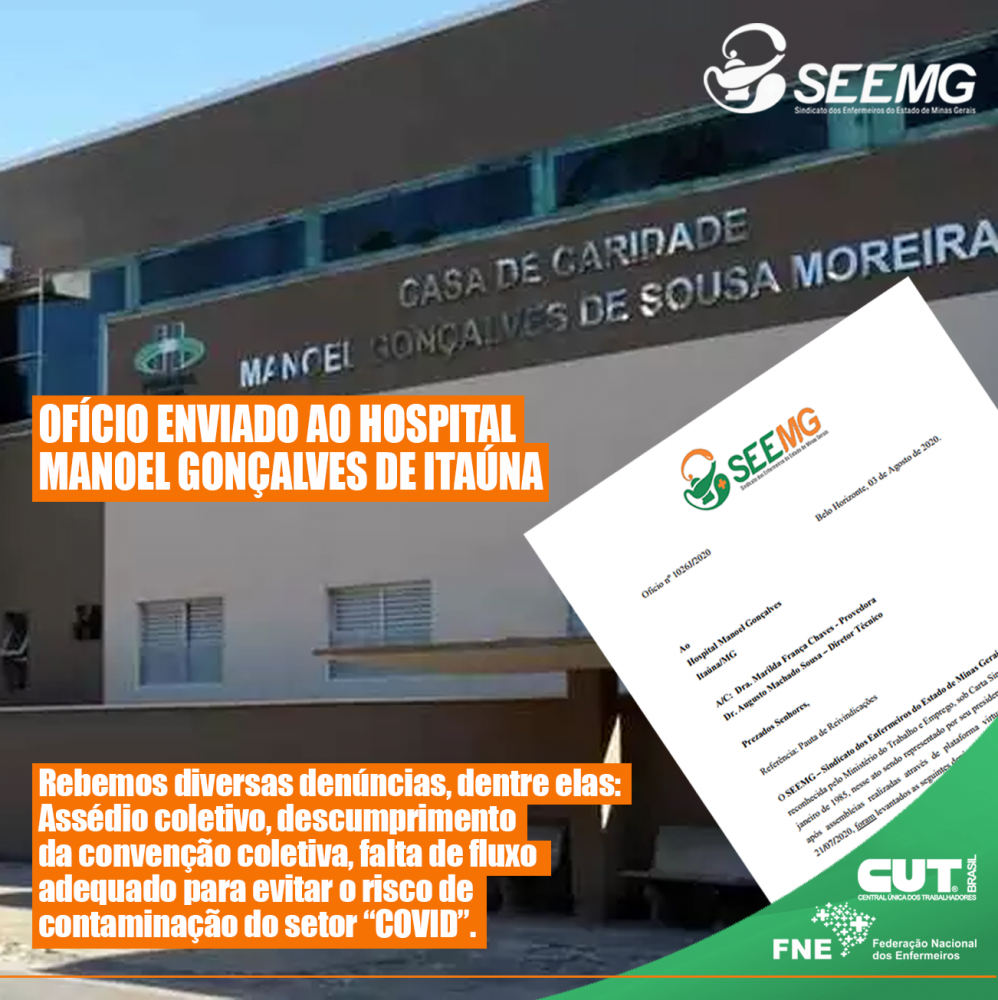 Denúncias sobre o Hospital Manoel Gonçalves de Itaúna/MG