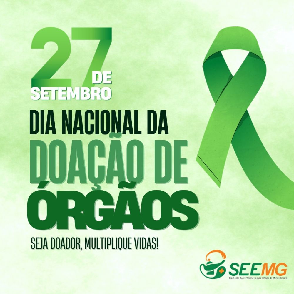 27 de Setembro - Dia Nacional da Doação de Órgãos