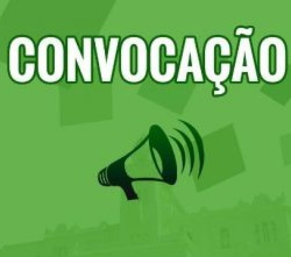 Edital de convocação