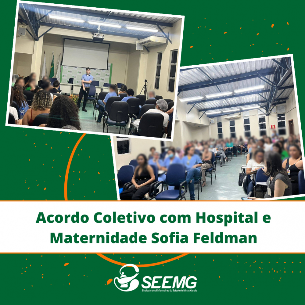 Acordo Coletivo com Hospital e Maternidade Sofia Feldman