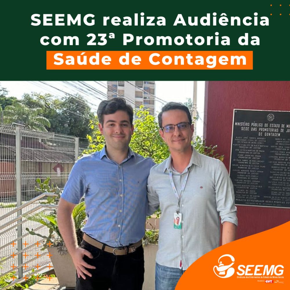 SEEMG realiza Audiência com 23ª Promotoria da Saúde de Contagem