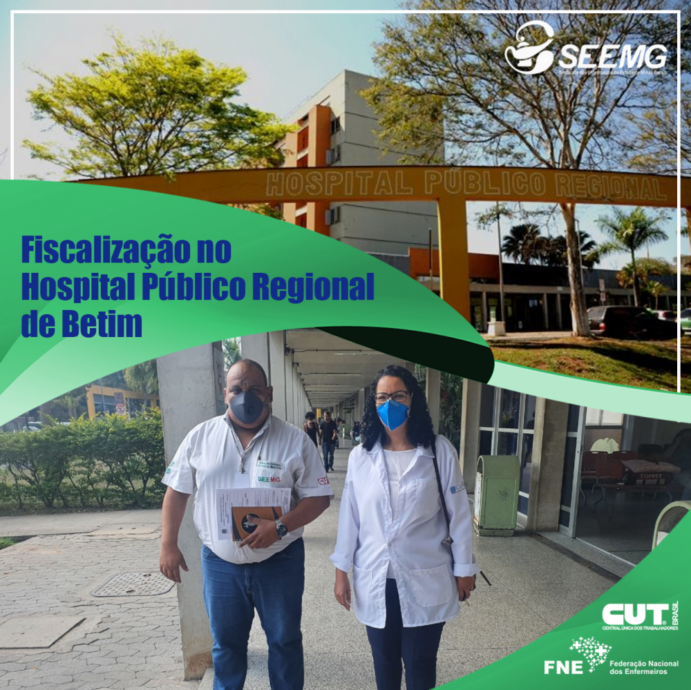 Fiscalização no Hospital Público Regional de Betim