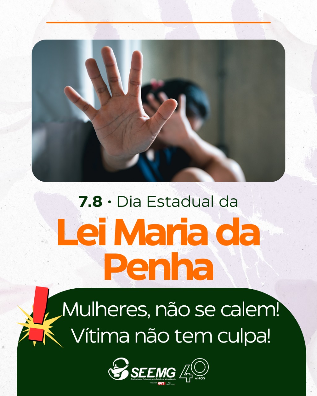 A promoção da saúde passa por um ambiente livre da violência doméstica