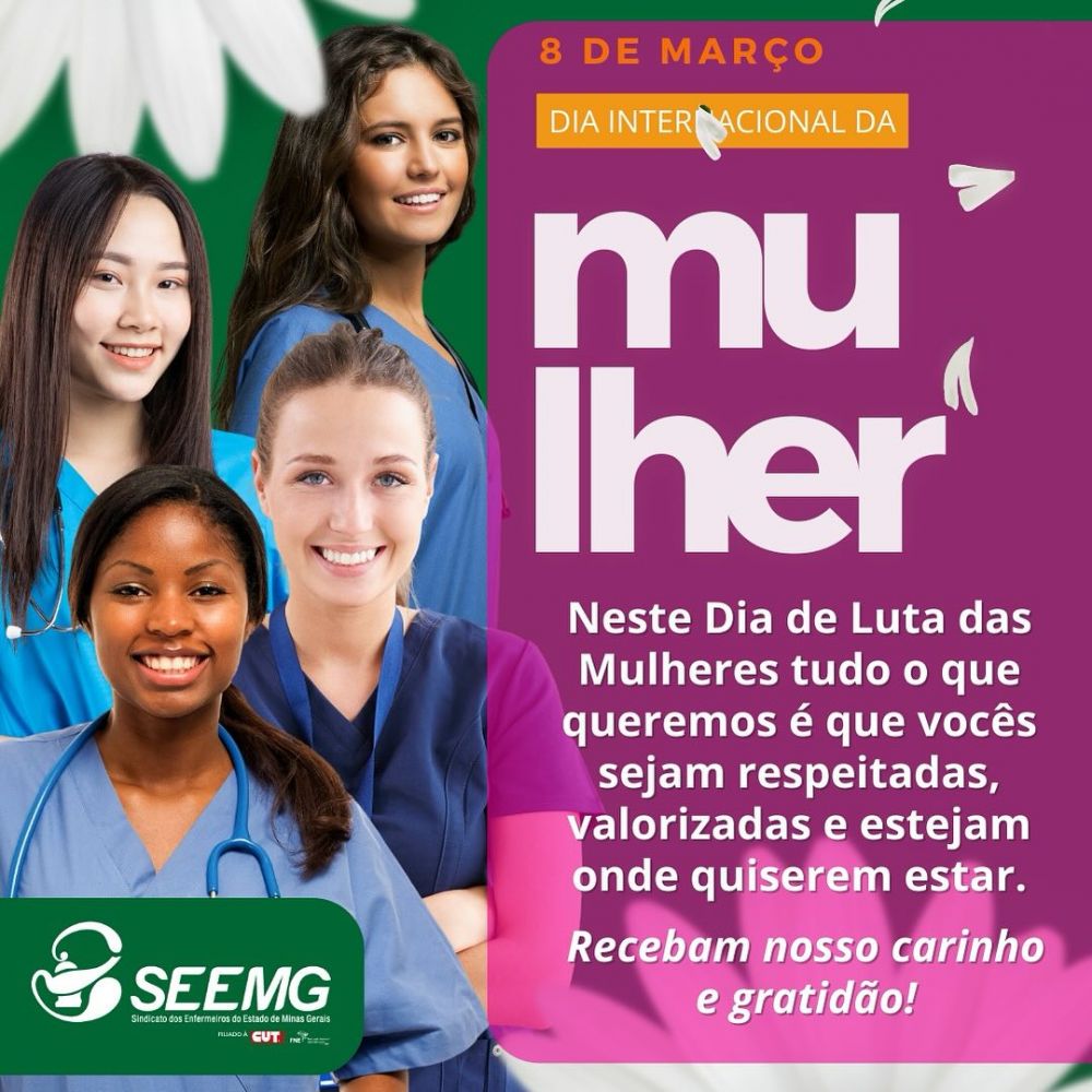 Dia de Luta das Mulheres!