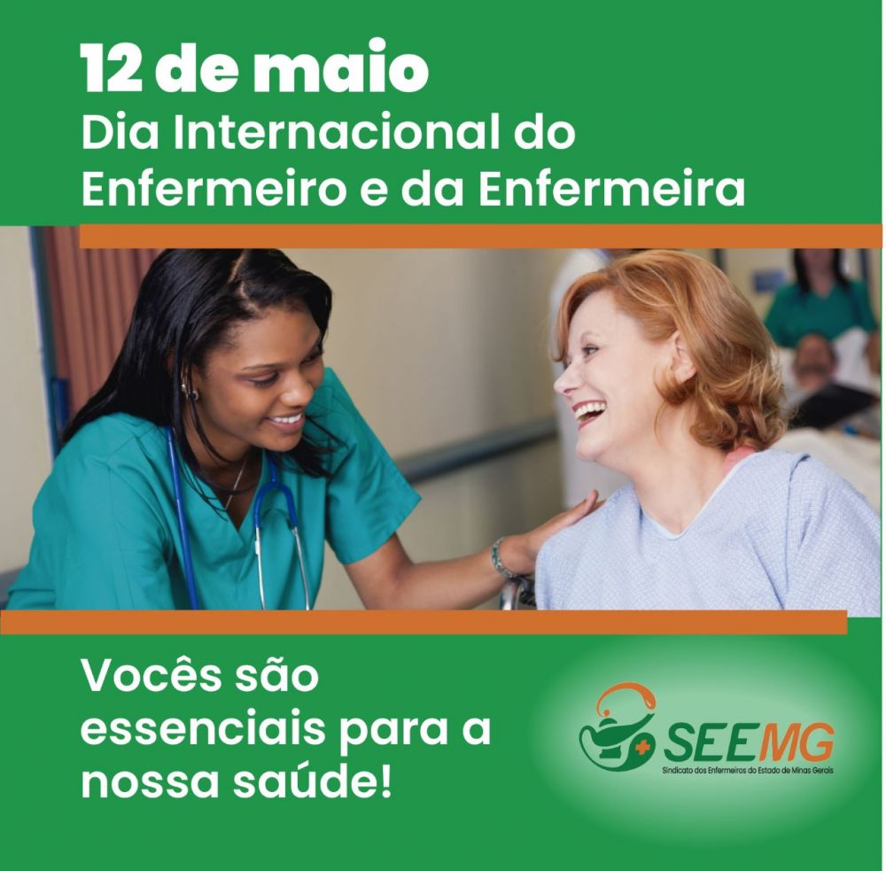 Dia Internacional do Enfermeiro e da Enfermeira!